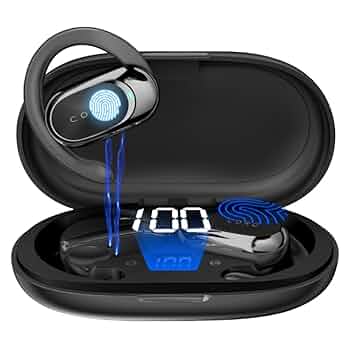 Amazon.co.jp: Bluetooth5.3 ワイヤレスイヤホン 空気伝導 耳を